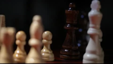 Chess-Check-mate Video stock 10678726