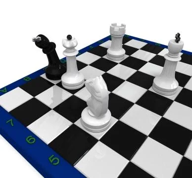 Chess checkmate Stock Illustration