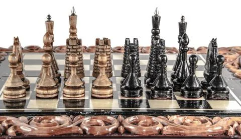 Chess. Chess board Stock Photos