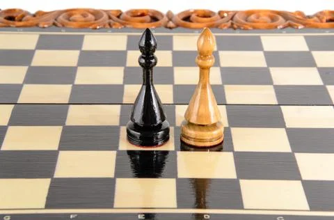 Chess. Chess board Stock Photos