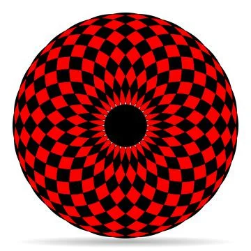 Chess circle Stock Illustration