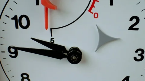 Chess clock close up Stock-Footage 112048740