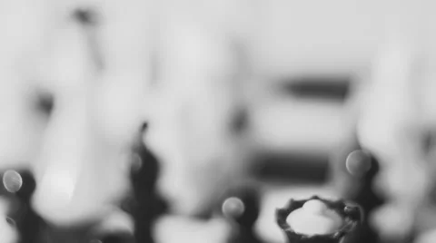 Chess Dramatic Move Stock Footage 61110247