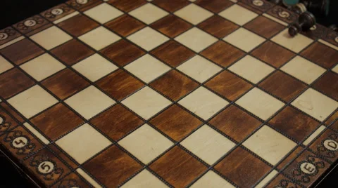 Chess. Falling chess pieces. Stock Footage 40587152