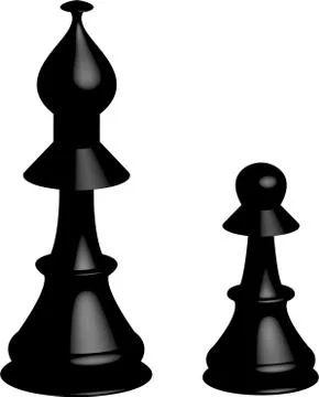 Chess figures Stock Illustration