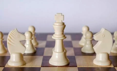 Chess figures Stock Photos