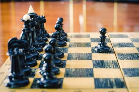 Chess figures Stock Photos