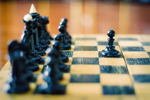 Chess figures Stock Photos