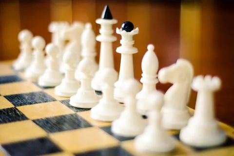 Chess figures Stock Photos