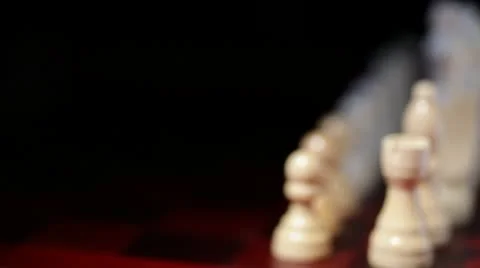 Chess-Focus-Shift Video stock 10678791