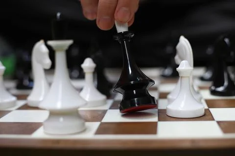 Chess game 1 Stock Photos