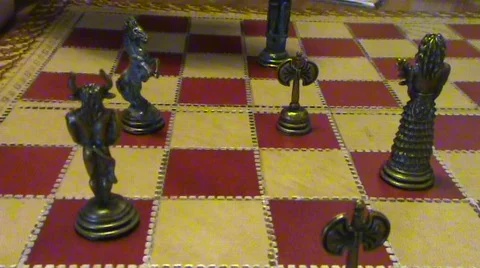 Chess game 2 Video stock 367205