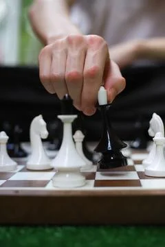 Chess game 2 Stock Photos