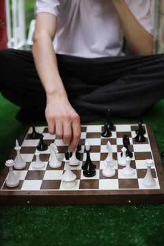 Chess game 5 Stock Photos