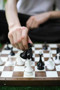 Chess game 8 Stock Photos