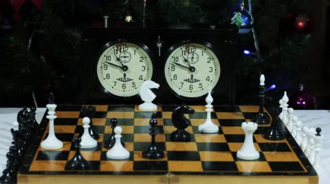 Chess Game Checkmate Video stock 58956333