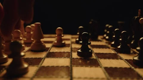 Chess Game Competition Stock Footage 279562582