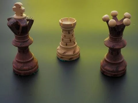 Chess game concept for competition idea and strategy Stock Photos