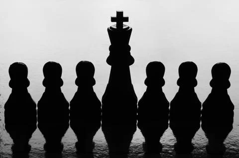 Chess Game Concept Stock Photos