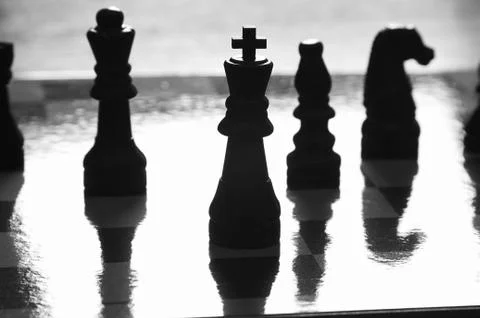 Chess Game Concept Foto stock