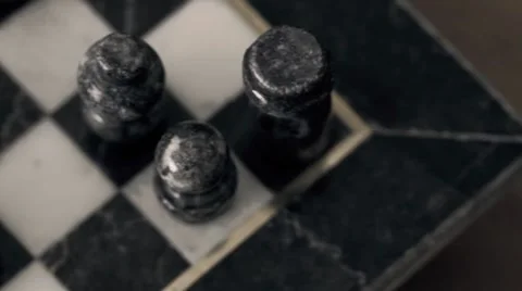Chess Game Dolly Shot Stock Footage 7906850