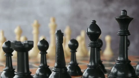 Chess Game Stock Footage 131683909
