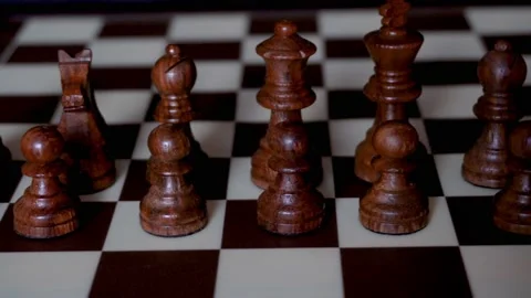 Chess game 스톡 동영상 205554632