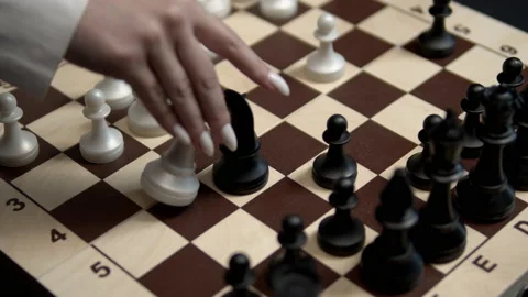 Chess game. Stock Footage 238778071