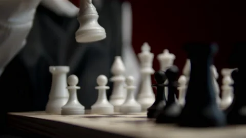Chess game. Stock Footage 238778113