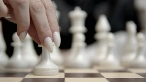 Chess game. Stock Footage 238778236