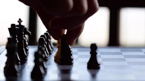 Chess game Stock Footage 273579591
