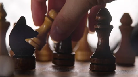 Chess game Video stock 295157101