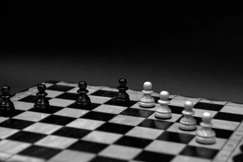 Chess game Stock Illustration