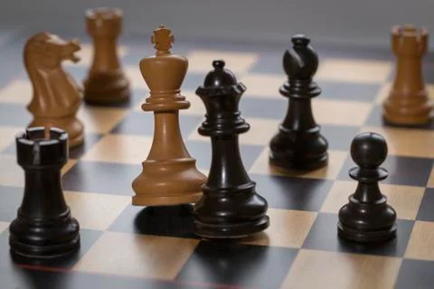 A chess game Stock-Fotos