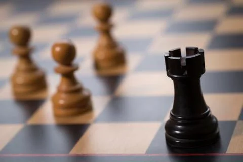 A chess game Stock Photos