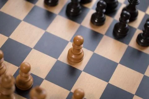 A chess game Stock Photos