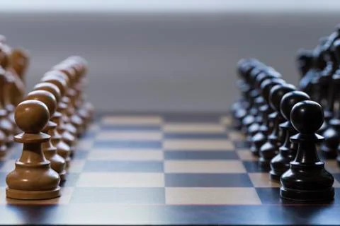 A chess game Stock Photos