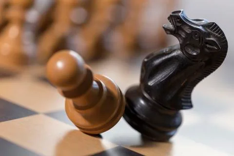 A chess game Stock Photos