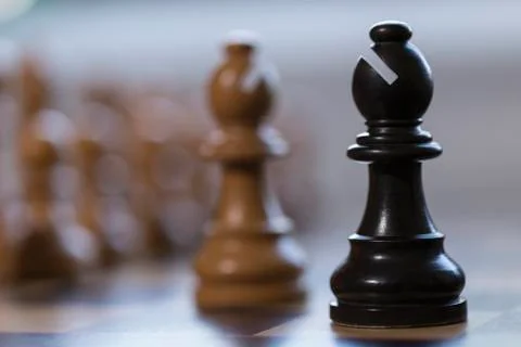 A chess game Stock Photos