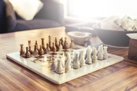 Chess game 写真素材