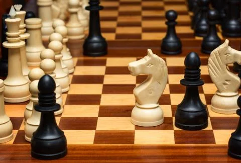 Chess game Stock Photos