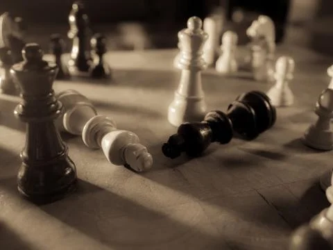 Chess game Stock Photos