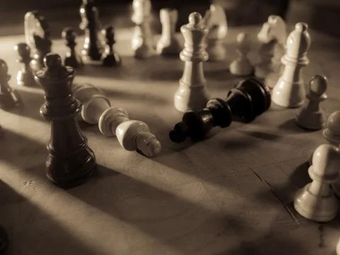 Chess game Stock Photos