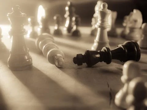 Chess game Stock Photos