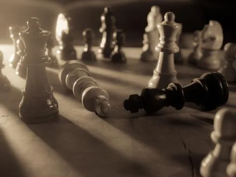 Chess game Stock Photos