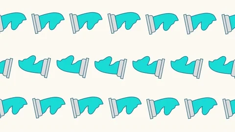 Chess game pieces pattern animation Stock Footage 159332361