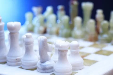 Chess Game Set Stock Photos