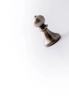 Chess game - a single pawn in isolation Stock Photos