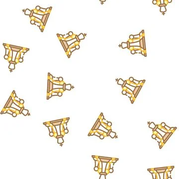 Chess game vector seamless pattern Stock Illustration