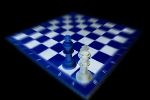 Chess game victory Stock Illustration